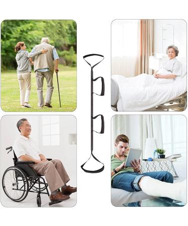Leg Lifter Strap | Adjustable & Wear-Resistant Leg Lifter Strap with Foot Loop & Hand Grip Mobility Aids for Wheelchair Car Bed N Single Attribute - Buy Online on GoSupps.com