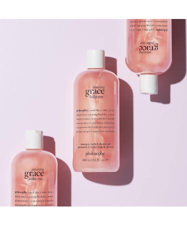 Philosophy Amazing Grace Ballet Rose Shower Gel 16oz - Luxurious Body Wash - Buy Online on GoSupps.com