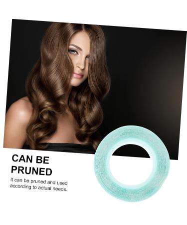 Mikinona 4 Rolls Wig Double Sided Tape Hair Extension Extension Supplies Adhesive Strips for Hair Extension Hair Extension Accessories Waterproof Wig Tape Hair Extension Holder medium Blue - Buy Online on GoSupps.com