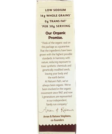 Nature's Path Love Crunch Dark Chocolate Macaroon Granola Bars - Organic, 6 Pack (30g Each) - Buy Online on GoSupps.com