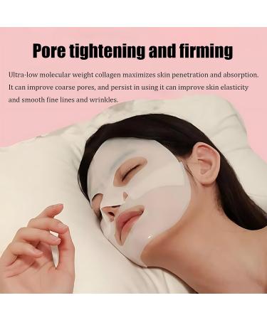 Collagen Mask - Collagen Face Mask - Collagen Mask Overnight - Hydrating Face Mask to Moisturizing - Face Mask - Collagen Deep Mask - Elasticity Improvement (4) - Buy Online on GoSupps.com