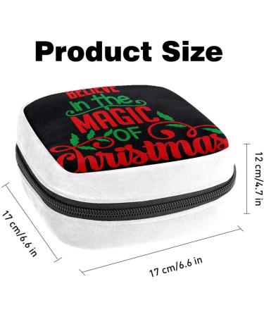 GIAPB Sanitary Napkin Storage Bag - Believe Christmas Color - Buy Online on GoSupps.com