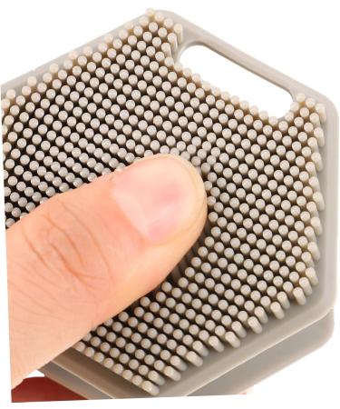 SOESFOUFU Face Brush Facial Cleansing Brush Exfoliator Face Washer Brush Facial Wash Brush Face Scrubber Facial Brush Face Cleansing Brush Double Head Silica Gel Cleaning Brush 6.50X6.50X4.00CM Grey - Buy Online on GoSupps.com