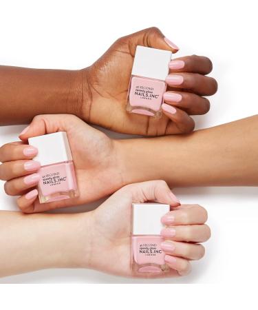 Nails.INC 45 Second Speedy Gloss Ladbroke Grove Grooving 14ml Pink Nail Polish - Buy Online on GoSupps.com