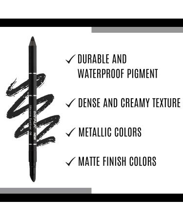IMPALA Waterproof Eyeliner No. 08 | Intense Black Color for Defined or Smudged Look | Long-Lasting & Water-Resistant Formula - Buy Online on GoSupps.com