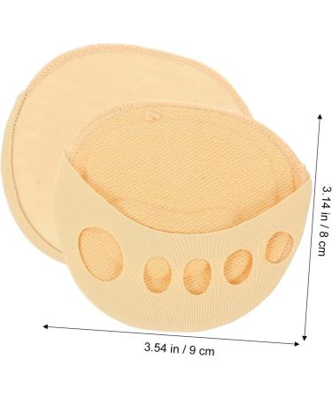 Shop 2 Pairs Forefoot Pad Cotton Socks - Sweat Absorbing Invisible Half Socks for Women | Perfect Whelping Pads & Foot Insoles - Buy Online on GoSupps.com