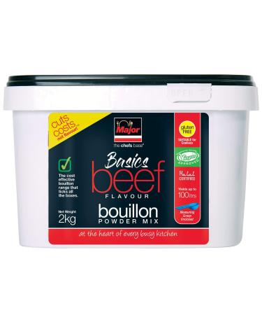 Major Gluten Free Basic Beef Boullion - 2x2kg