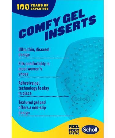 Scholl Party Feet Ball of Foot Gel Cushions - Comfort & Support for All-day Events - Buy Online on GoSupps.com
