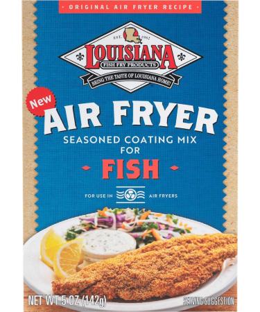 Louisiana Air Fryer Seasoned Coating Mix for Fish - Crispy & Flavorful Results - Buy Online on GoSupps.com