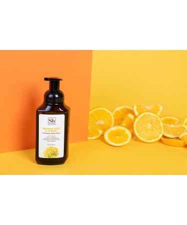 Soapbox Orange Zest & Fennel Foaming Hand Soap - Vitamin C Rich Citrus for Healthy Skin & Natural Glow - 312g | International Shipping Available - Buy Online on GoSupps.com