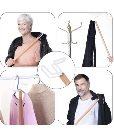 Dressing Stick Sock Remover Tool - Independent Living Aid for Shoes, Socks, Shirts, and Pants - Buy Online on GoSupps.com
