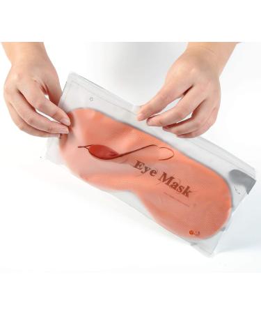 Double-Sided Pink Eye Mask Blindfold for Travel and Nap - Buy Online on GoSupps.com