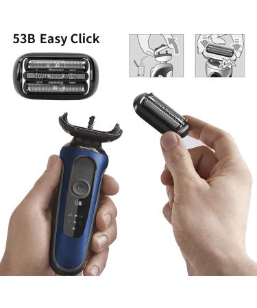 Darohz 53B for Braun Series 5 Electric Shaver Replacement Head - Compatible With Series 5 and Series 6 shavers 5018s 5049s 5050cs 6020s 6075cc 6072cc etc by Models(2pcs) - Buy Online on GoSupps.com