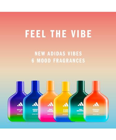 adidas Vibes Happy Feels Eau de Parfum 1.6 fl oz (Pack of 1) Notes of Floral Grapefruit and Vanilla Unisex Fragrance Long Lasting Sporty Fragrance Travel Size Floral 1.6 Fl Oz (Pack of 1) - Buy Online on GoSupps.com