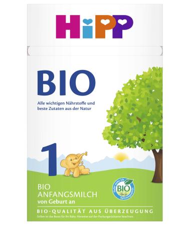 HiPP Organic Milk Formula 1 Organic Pack of 4 (4 x 600g) 1 ORGANIC-New 600 g (Pack of 4)