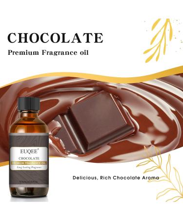 EUQEE Chocolate Fragrance Oil 60ml - Aromatherapy Essential Oil for Home Diffusers & DIY Candle Making - Buy Online on GoSupps.com