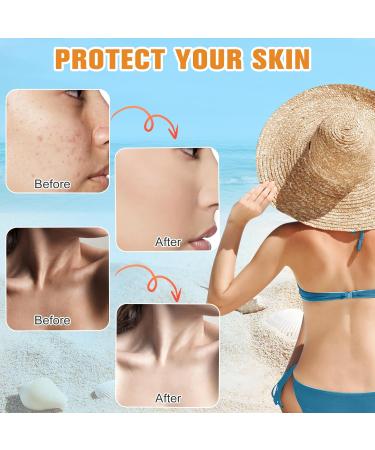 Buying Tinted Sunscreen for Face SPF 50 - Hydrating Non-Sticky Travel Size (2PCS) | Universal Solar Protection - Buy Online on GoSupps.com