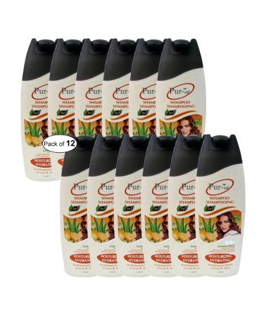 Moisturizing Hydrating Shampoo With Lemon+ Aloe(200ml) (Pack of 12) by Purest