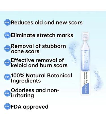 Ampoule Scar Removal Serum - Advanced Medical Grade Scar Repair for All Types of Scars (2BOX) - Buy Online on GoSupps.com