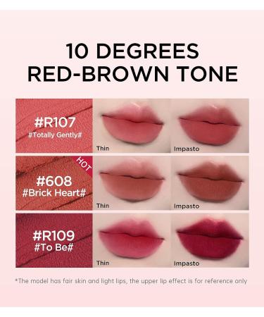 COLORKEY Velvety Mousse Fluffy Lip Mud - Sunset Warm Colors | Long Lasting Matte Lipstick for Smooth Velvet Lips - Lip Stains Beauty Makeup - Buy Online on GoSupps.com