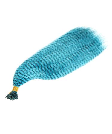 LNNXSZ Feather Hair Extension Kit Colored Strands for Hair Feather Extension 20 Pieces Synthetic Hairpiece Fake Hair Feather Hair Extensions (Color : 7 Size : 16inches) 16inches 7