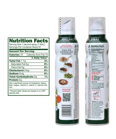 Mantova Avocado Oil Spray 5 oz - 100% Pure Cooking Oil for Healthy Keto Snacks, Baking, Grilling & Seasoning - No Waste Oil Dispenser Bottle - Pack of 1 - Buy Online on GoSupps.com