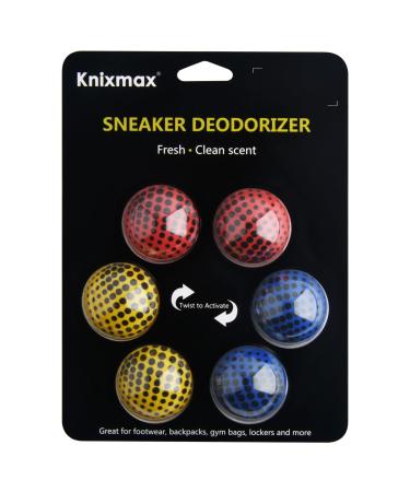 Knixmax Sneaker Deodorizer Balls Shoe Odor Eaters Deodorant Ball for Gym Bag Locker Closet Car Long Lasting Odor Eliminator Air Fresheners With Essential Oil Cologne Matrix 6 Packs 1. Matrix - Cologne