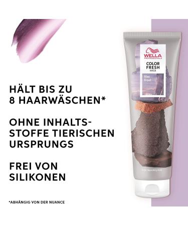 Wella Professionals Color Fresh Mask - Lilac Frost 500ml | Nourishing Hair Tint & Revitalizer for All Hair Types - Buy Online on GoSupps.com