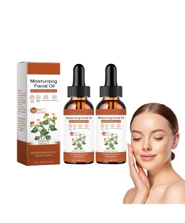 S rum l'huile pour le visage Paracress - raffermissant et raffermissant anti- ge pour femmes et hommes huile essentielle hydratante nourrissante pour Tous les types de peau 60ml (2 bouteilles)