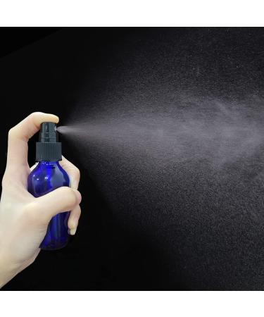 LIYUABU 60ml Empty Blue Glass Spray Bottles Small Fine Mist Atomiser Refillable Reusable Travel Spray Bottles for Essential Oil Hair Aromatherapy Perfumes Cleaning(2 Pack) Blue Paquet de 2 - Buy Online on GoSupps.com