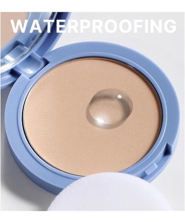 Currentlye Polvo Compacto Gagk Matte Pressed Powder Matte Wet And Dry Powder Polvo Compacto Mate Oil Control Flawless Makeup Setting Powder (#03 Pure Beige) - Buy Online on GoSupps.com