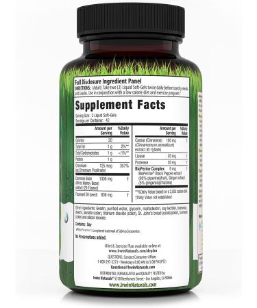 Irwin Naturals 3-in-1 Carb Blocker - Maximum Strength - 84 Count - Buy Online on GoSupps.com