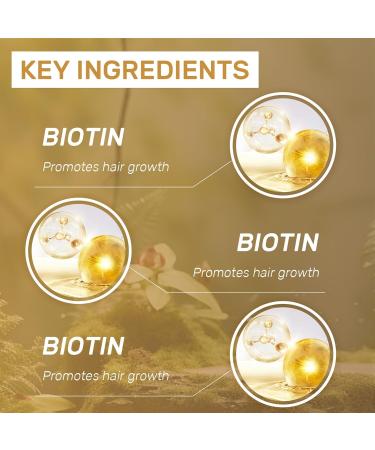 Biotin Shampoo for Hair Growth - Biotin Hair Growth Shampoo for Thinning Hair for Women & Men - Hair Growth Shampoo for Damaged Weak and Thin Hair - 100ml - Buy Online on GoSupps.com