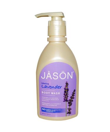 Jason Body Care: Pure Natural Body Wash Calming Lavender 30 oz (3 pack)