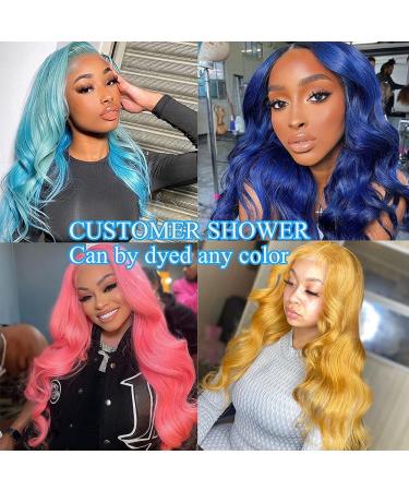30 Inch 613 Lace Front Wig - Human Hair 13x4 HD Body Wave Blonde Wig with Pre-Plucked Hairline - Buy Online on GoSupps.com