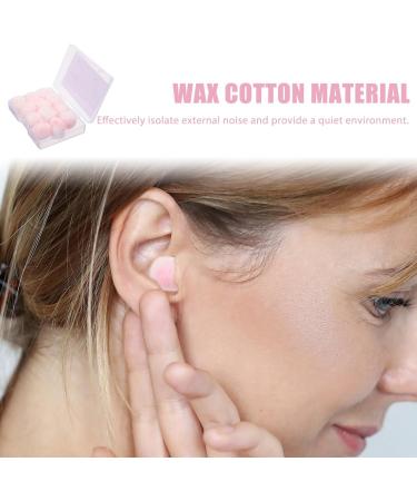 SOLUSTRE 12pcs Soft Ear Plugs - Noise Blocker Cordless Wax Earplugs for Sleeping | Comfortable & Effective Sound Protection - Buy Online on GoSupps.com