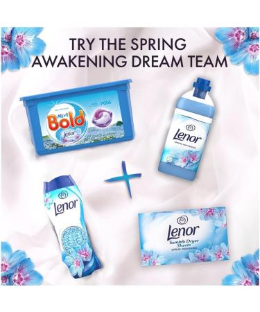 Lenor Tumble Dryer Fabric Softener Sheets - 408 Sheets (12 Packs of 34) - Fresh Lily Scent for International Shipping - Buy Online on GoSupps.com