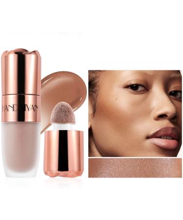 Beliky Girl Liquid face contour cream stick with pillow applicator long-lasting natural matte creamy tan contour #Brown Sugar