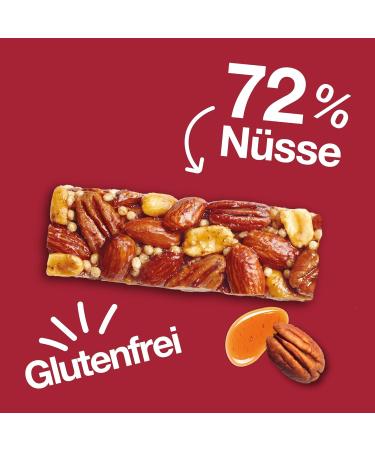 Buy BE-KIND Gluten Free Muesli Bars - Maple Glazed Pecan & Sea Salt 12 x 40g - Healthy Snack for International Shipping - Buy Online on GoSupps.com