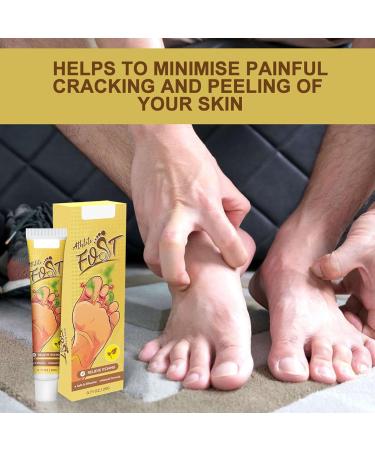 2PC Nutrition Foot Cream Foot Deodorant Cream for Odour Skin Therapy Cream Itching Sweating Scaling and Blisters Refreshing Soothing and Calming Convient Aussi Bien aux Hommes Qu'aux Femmes - Buy Online on GoSupps.com