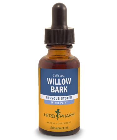 Herb Pharm Willow Bark Liquid Extract for Minor Pain - 1 Ounce (DWILL01) 1 Fl Oz (Pack of 1)
