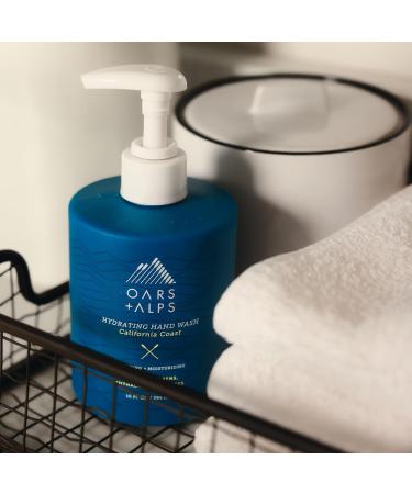 Oars + Alps Hydrating Liquid Hand Soap, Made with Coconut Oil & Aloe Vera to Moisturize Dry Hands, Gentle Hand Wash with Vitamin E, Cruelty Free, Paraben Free, California Coast Scent, 10oz - Buy Online on GoSupps.com