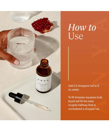 ANYA Postpartum - Recovery Drops (2 fl oz 30 Servings) Liquid Vitamin C for Adults Antioxidant Breastfeeding Safe Non-GMO Gluten Free - Buy Online on GoSupps.com