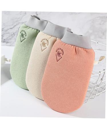 Healeved Double Sided Bath Gloves 2pcs - Body Wash Scrubber for Adults & Kids - Korean Exfoliating Shower Mitt - Cleansing Back Scrubber - Buy Online on GoSupps.com