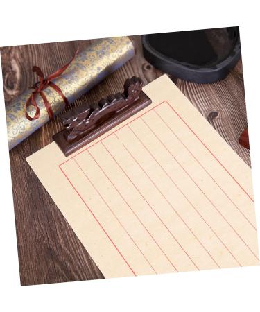 VILLFUL 50 Sheets Rice Paper Calligraphy Art Supplies Chinese Drawing Paper Handwriting Paper Stationery - Buy Online on GoSupps.com