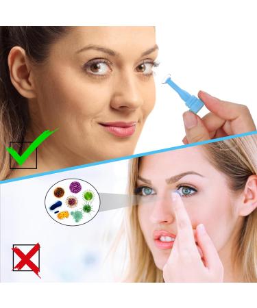 10 Pack Hard Contact Lens Remover Tool - Suction Cup for RGP & Scleral Lenses (Blue) | International Shipping Available - Buy Online on GoSupps.com