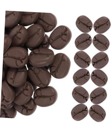UPKOCH 250 Pcs Simulated Coffee Beans Coffee Beans Charm Market Food Toy Botanical Decor Bakery Photo Prop Photography Prop Coffee Bean Artificial Coffee Beans Toys Child Set Resin Cake - Buy Online on GoSupps.com