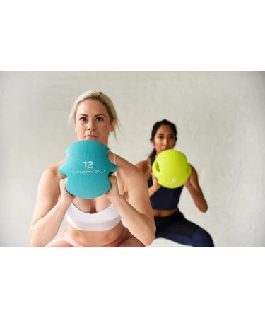 Smart Body Symmetry Ball - 10lb Dual Handled Medicine Ball for Core Strength (Red) - Buy Online on GoSupps.com