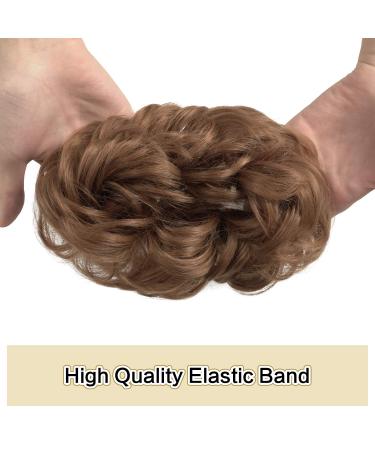 Sofeiyan Hair Tendrils & Updos | Wavy Messy Chignon Extensions for Women | Light Chestnut Brown - 40g - Buy Online on GoSupps.com
