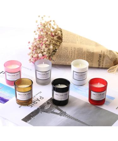 Highly Scented Natural Soy Candles for Home - Stress Relief Aromatherapy & Gift Idea | Organic Lavender Wax in Black Glass - Buy Online on GoSupps.com